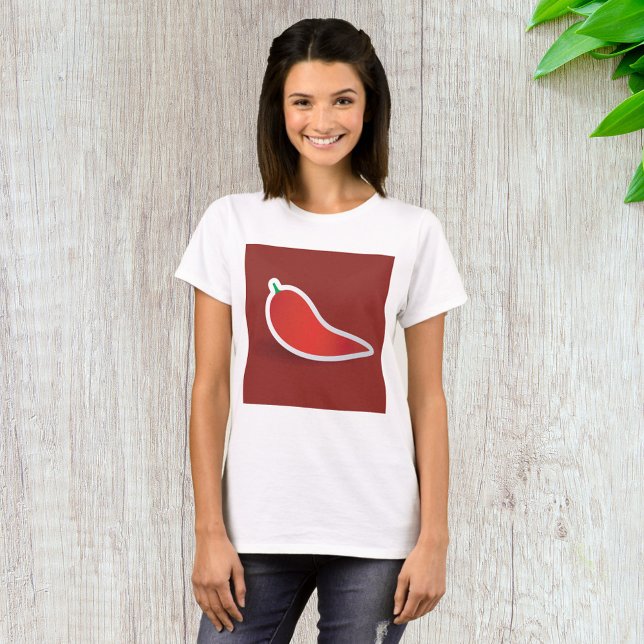 Röd chilipeppar t shirt (Skapare uppladdad)