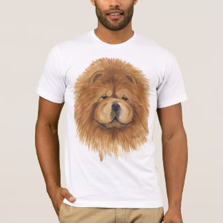 Röd Chow chow T Shirt
