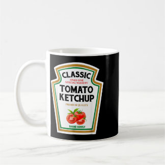 Röd Chup DIY Halloween-kostym Matchande grupp Kaffemugg