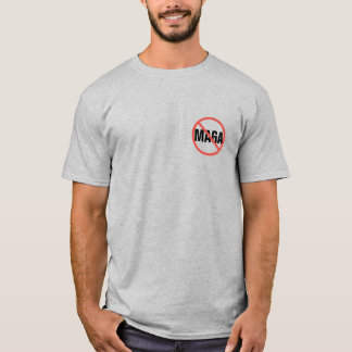 Röd cirkel: ingen signal om politisk åsikt mot MAG T Shirt