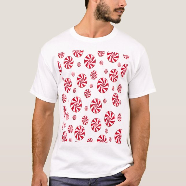 Röd cirkel t shirt (Framsida)