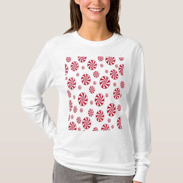 Röd cirkel t shirt (Framsida)
