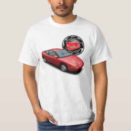 Röd CoupeT-tröja 1991 för SCCNA Saturn T-shirt
