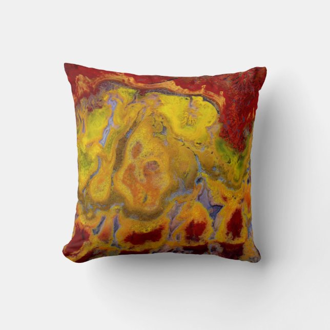 Röd Crayola Jasper Kudde (Framsida)