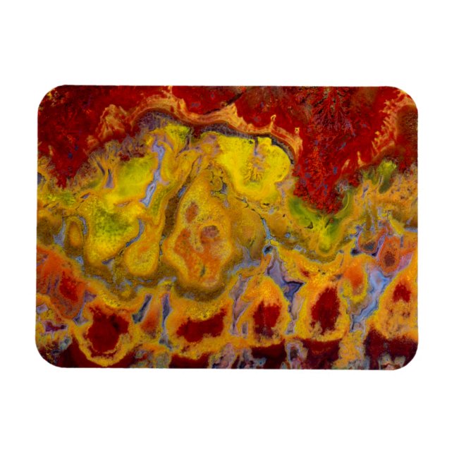 Röd Crayola Jasper Magnet (Horisontell)