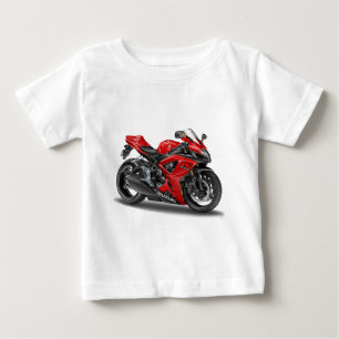 röd cykel för suzuki GSX-R600 Tröja