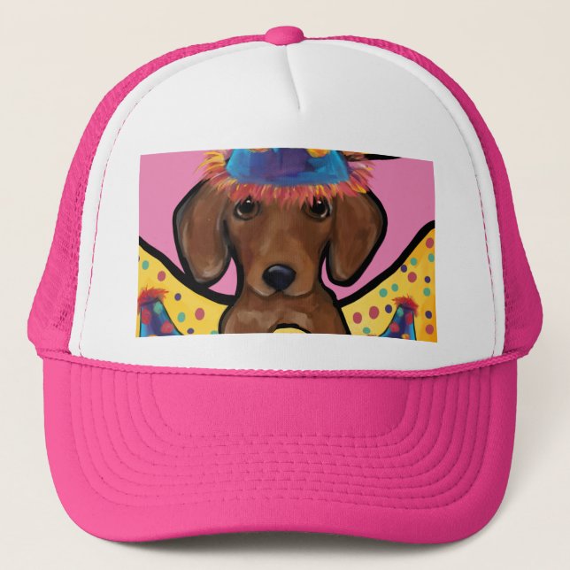 RÖD DACHSHUND KEPS (Framsida)