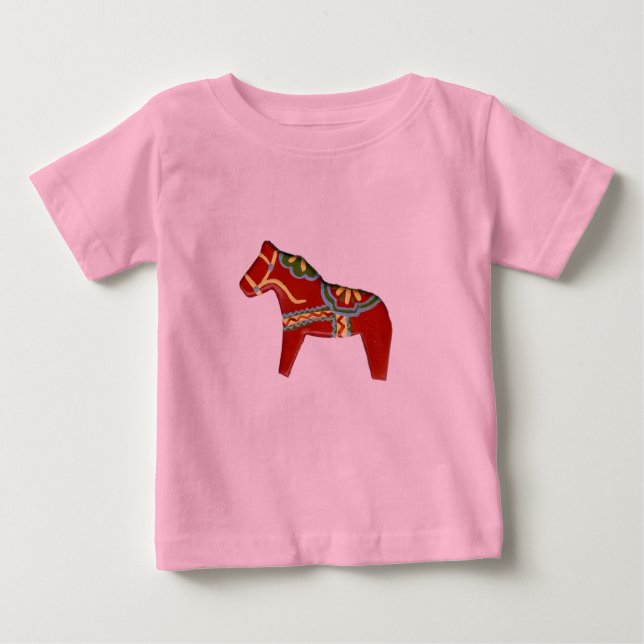 Röd Dalahäst Tee (Framsida)
