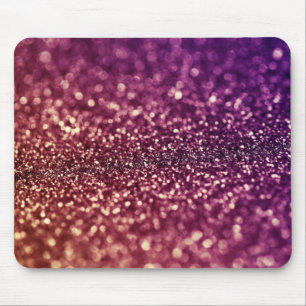 Röd design för glitter för rosa- och musmatta