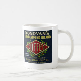 RÖD DIAMANT KAFFEMUGG
