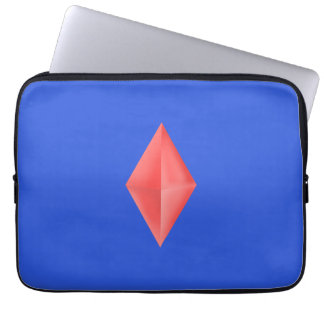 Röd diamant laptop fodral