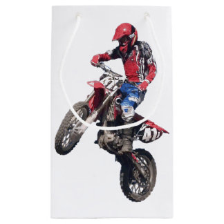 Röd dirt bike