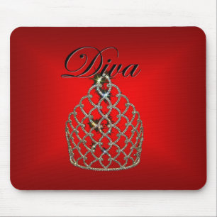 Röd Diva Musmatta