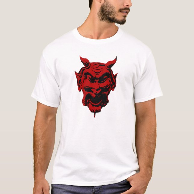 röd djävulen 2 t-shirt (Framsida)