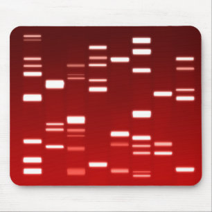 Röd DNA-genetisk kod Musmatta