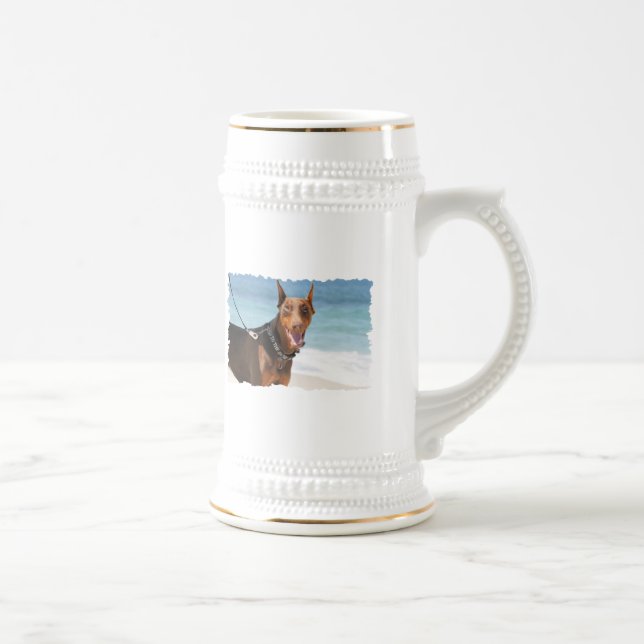 Röd Doberman - - Sand i min ögon Sejdel (Höger)