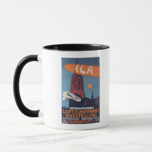 Röd domkyrka - 1st Aeronautical utläggning Mugg