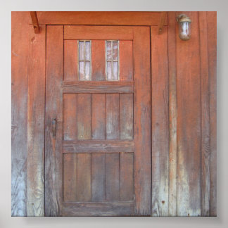 Röd dörr poster