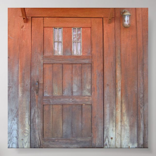 Röd dörr poster (Framsidan)