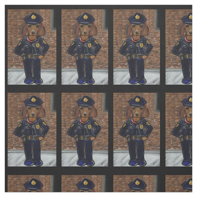 RÖD DOXIE POLIS TYG (Provkarta)