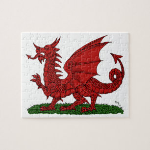 Röd drake av Wales Pussel