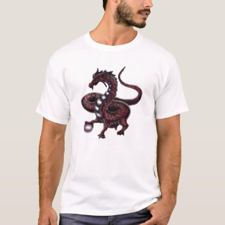 Röd drake tee