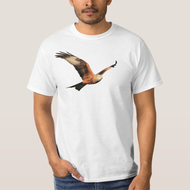 Röd drake tee shirt (Framsida)