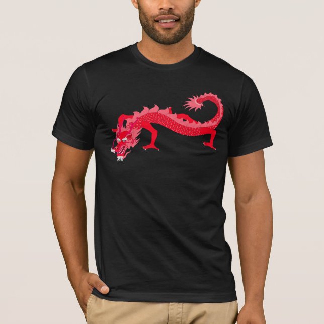 Röd drake tröja (Framsida)