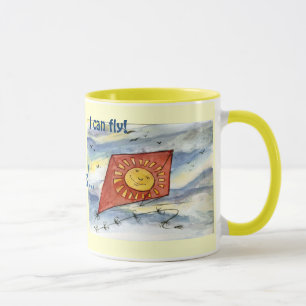 Röd drakekaffemugg mugg