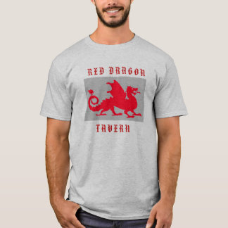 röd drakekrog tee
