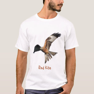 Röd drakerovfågelskjorta t shirt