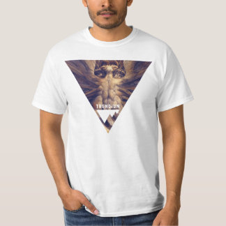 Röd draketriangel autentiska Trendium Tee Shirt