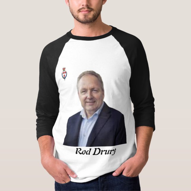 Rod Drury 10 T Shirt (Framsida)
