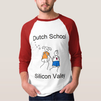 Röd DSSV-manlig T-shirt