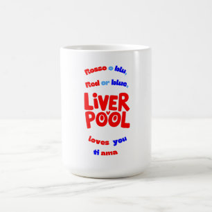 Röd eller blå, Liverpool kärlek du Kaffemugg