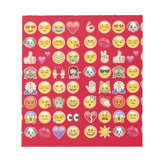 röd emoji anteckningsblock (Framsida)