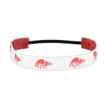 Röd eremitkrabbahuvudbindel