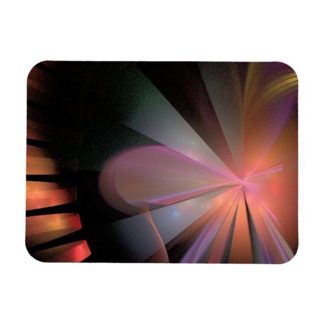 Röd explosion magnet (Horisontell)