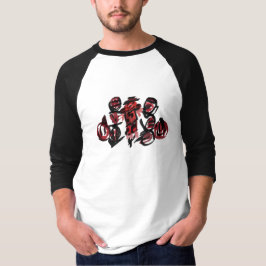 Röd Fågelskrämma höst T Shirt