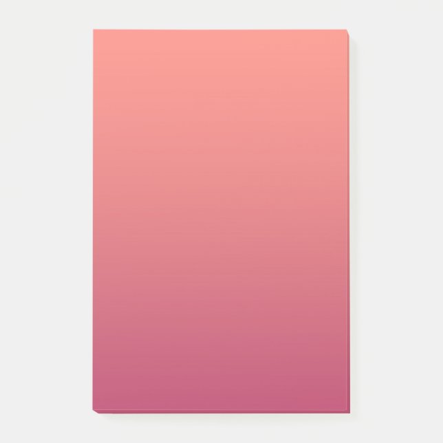Röd färg post-it block (Framsida)