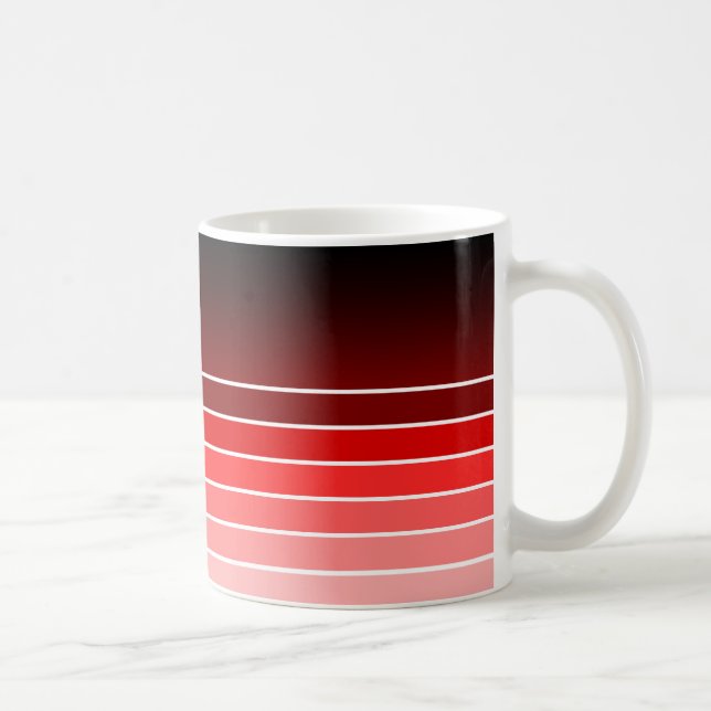röd färgruta kaffemugg (Höger)