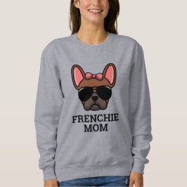 Röd Fawn Kvinnlig Fransk Bulldog Frenchie Hundmamm T Shirt