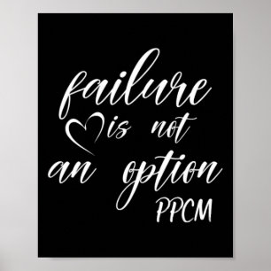Röd - fel är inte och alternativ Pcm Poster