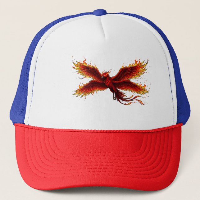 Röd Fenix Keps (Framsida)