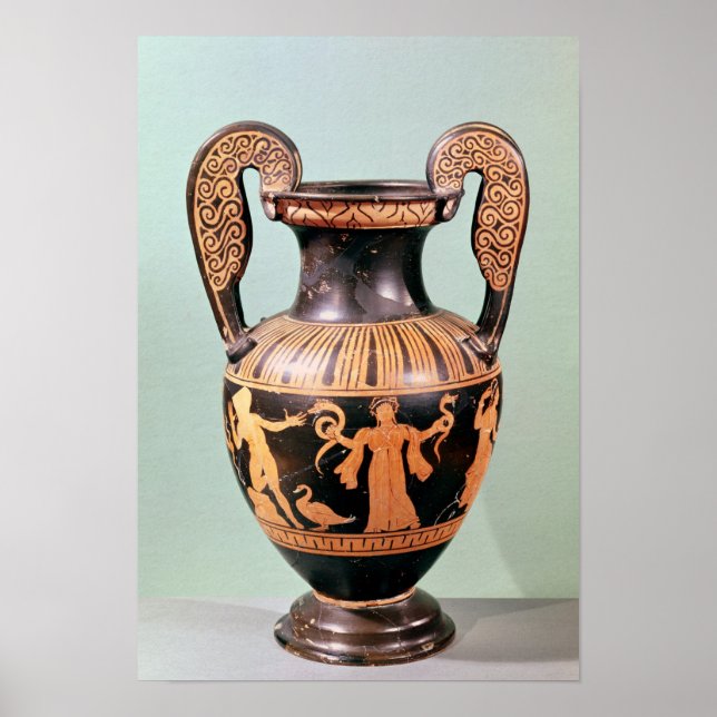 Röd-figur-krater Poster (Framsidan)
