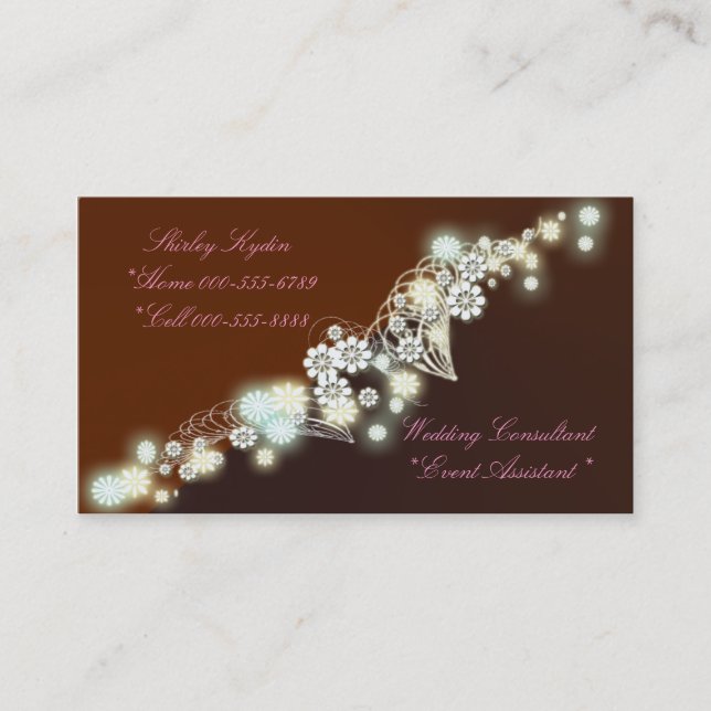 röd firefly visitkort (Framsida)