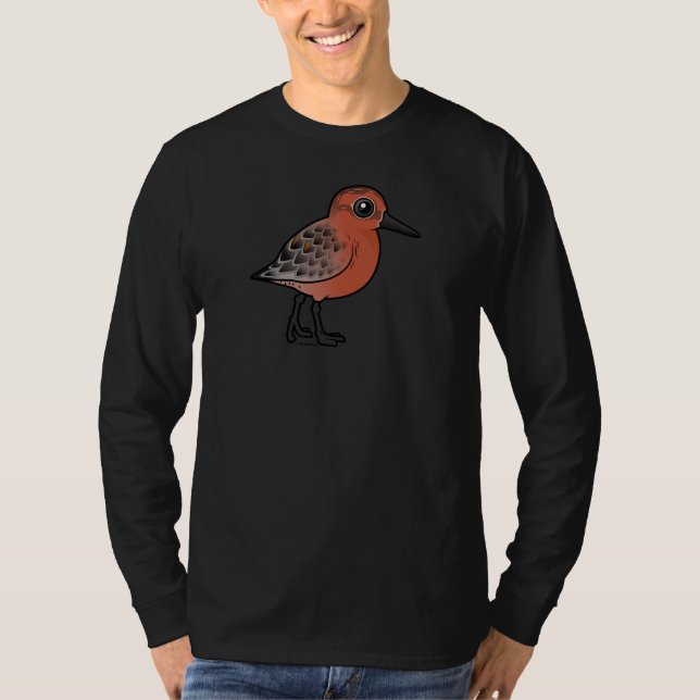 Röd fnurra t-shirt (Framsida)
