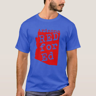 Röd för Ed shirt T