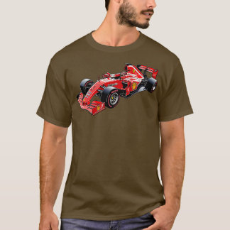 Röd formel 1 t shirt