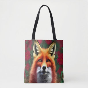 RÖD FOX är min terapidesign Tygkasse
